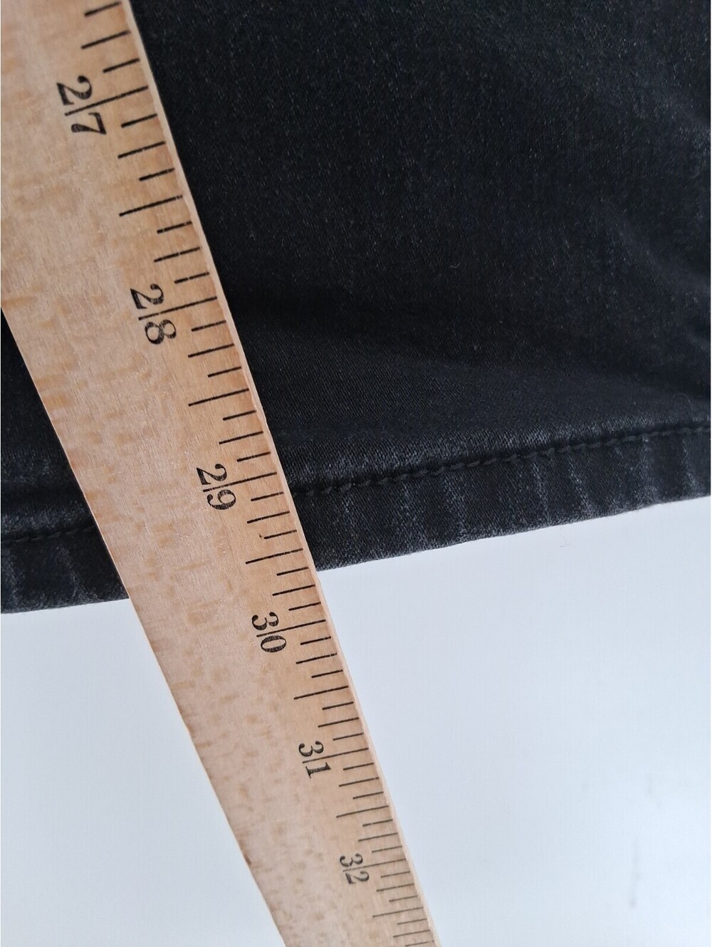 Angels Forever Young Jeans Women's 12/31 Black Everluxe Sculpt Straight Stretch - Picture 4 of 11